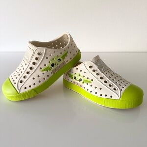 Native x Star Wars Grogu Baby Yoda Slip on Shoes, Size C8, Like New